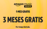 Amazon Music Unlimited GRATIS - Amazon black friday
